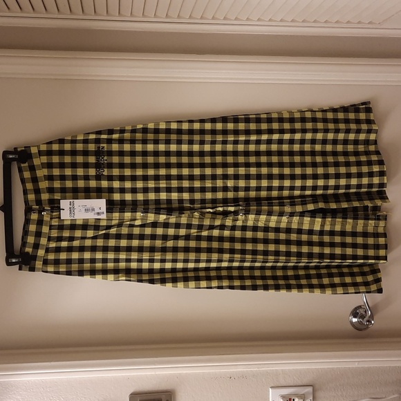 Comme des Fuckdown Dresses & Skirts - NWT, Comme des Fuckdown Tartan Logo Maxi Skirt